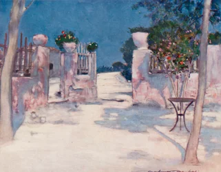 Un jardín, Atenas